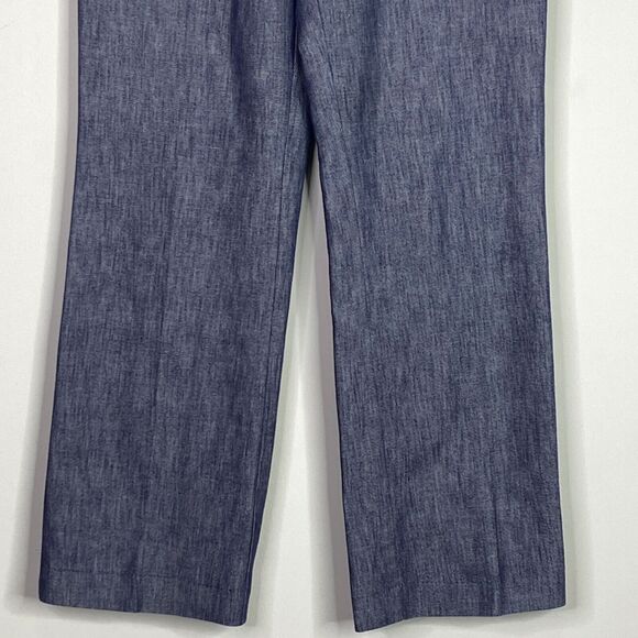 Talbots  Signature Straight Cotton Hemp Pants Women's Size 10 - Picture 6 of 9